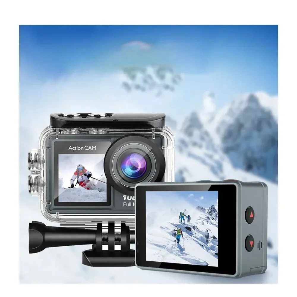 SoloBeSafe AdventureCam HD – Full HD Action Camera for Travel & Sports